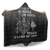 VikingStyle Hooded Blanket - Wolf-Of-Odin Hooded Blanket A7