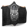 VikingStyle Hooded Blanket - Viking Warrior Valknut Hooded Blanket A94