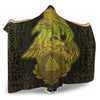 VikingStyle Hooded Blanket -Raven Celtic Special Yellow Viking Homeset Hooded Blanket A95