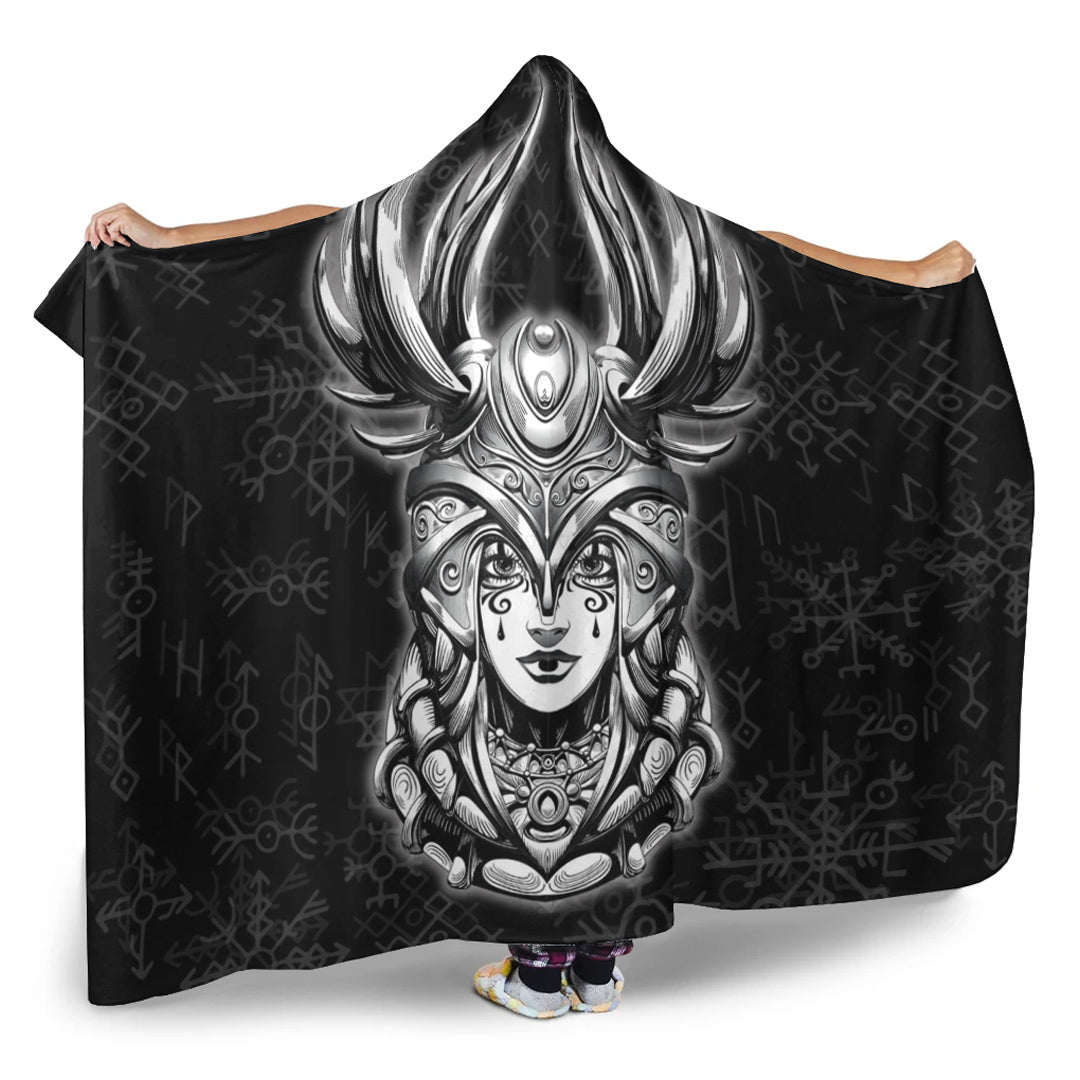 VikingStyle Hooded Blanket - Viking Valkyrie Hooded Blanket A95