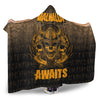 VikingStyle Hooded Blanket - Valhalla Awaits Warrior Hooded Blanket A7