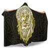 VikingStyle Hooded Blanket -Viking Odin Set Gold Hooded Blanket A95