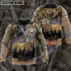 BlueJose Custom Name Deer Hunting Camo Style Shirt 3D Shirt