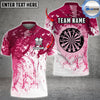 BlueJose Darts Grunge Paint  Personalized Name, Team Name Shirt (6 Colors)