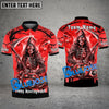 BlueJose Bowling And Pins Reaper Flame Customized Name 3D Shirt ( 6 Colors)