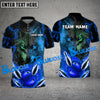BlueJose Bowling And Pins Lightning Wolf Customized Name 3D Shirt (6 Colors)