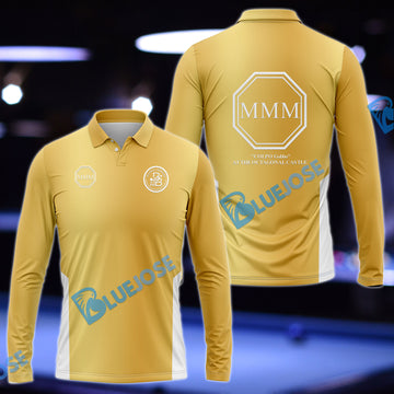BlueJose MMM New Light Gold Version 3 Logo Shirt