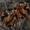 BlueJose Customized Name Deer Hunting Line 3D Shirts