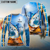 BlueJose Customize Name 3D Fishing Shirts