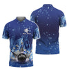 BlueJose Bowling On Blue Fire Personalized Name 3D Shirt