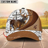 BlueJose Deer Hunting Cross Camo Pattern Multicolor Personalized Cap