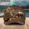 BlueJose Moose Hunting Camo Pattern Multicolor Personalized Cap