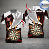 BlueJose Darts Flame Thunderstorm Personalized Name, Team Name Shirt (4 Colors)