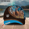 BlueJose Deer Hunting Camo Pattern Multicolor Personalized Cap