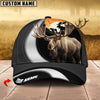 BlueJose Moose Hunting Camo Pattern Personalized Cap ( 2 Colors )