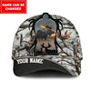 BlueJose Moose Hunting Multicolor Personalized Cap