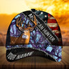 BlueJose Premium Hedge Of Thorns Flag Deer Hunting Personalized Cap