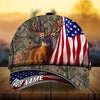 BlueJose Premium Florapunk Flag Deer Hunting Personalized Cap