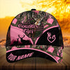 BlueJose Premium Florapunk Country Girl Deer Hunting Trucker Personalized Cap