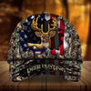 BlueJose Eternity Cracked Flag Deer Hunting Multicolor Cap