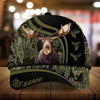 BlueJose Moose Hunter Personalized Cap