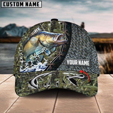 BlueJose Personalized Fishing Water Detail Cap