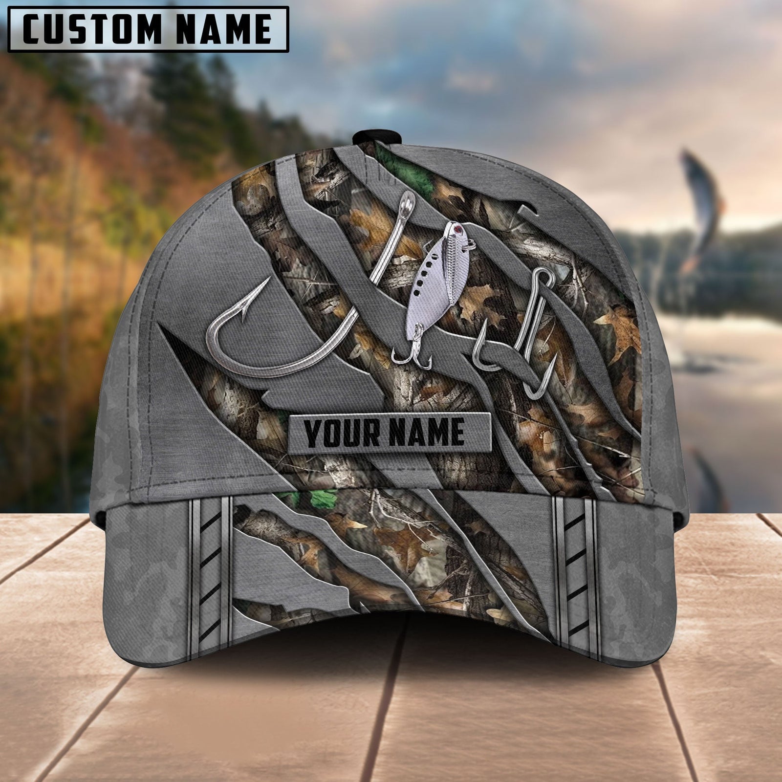 BlueJose Personalized Fish Moss Cap