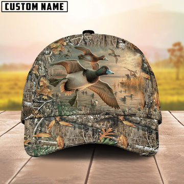 BlueJose Mallard Duck On Sunset Hunting Classic Cap