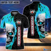 BlueJoses Personalized Name and Team Name Skull Fire Winner Bowling and Pins Multicolor 3D Shirt, Personalized Shirts For Bowling Players