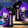 BlueJoses Personalized Name and Team Name Skull Fire Winner Bowling and Pins Multicolor 3D Shirt, Personalized Shirts For Bowling Players