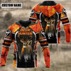 BlueJose Personalized Deer Hunting Hunter Orange Camo 3D Shirts