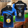 BlueJose Billiards 8-Ball & 9-Ball Eagle Personalized Shirt