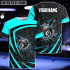 BlueJose Billiards Broken Glass Personalized 3D Shirt