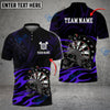 BlueJose Darts & Skull Pattern Personalized Name, Team Name 3D Shirt (4 Colors)