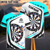BlueJose Dart Board Personalized Name, Team Name Shirt (4 Colors)
