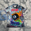 BlueJose Billiards Ball 8 Graffiti Jeans Style Personalized Shirt (2 Colors)
