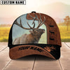 BlueJose Elk Hunting Black N Brown Personalized Cap