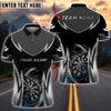 BlueJose Darts Futuristic Lightning Dartboard 3D Design Personalized Name, Team Name Unisex Shirt (6 Colors)