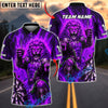 BlueJose Darts Fiery Lion Warrior Personalized Name, Team Name Unisex Shirt (4 Colors)