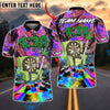 BlueJose Darts 420 Vibe Trippy Chill Customized Name, Team Name 3D Shirt (4 Colors)