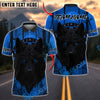 BlueJose Darts Wolf Dark Jungle Personalized Name, Team Name Shirt (4 Colors)