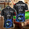 BlueJose Billiards Viking 8-Ball Pool Personalized Name Shirt (4 Colors)