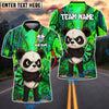 BlueJose Darts Kung Fu Panda Customized Name, Team Name 3D Shirt (4 Colors)