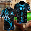 BlueJose Billiards 8 Ball Sport Crown Tribal Personalized Name, Team Name Unisex Shirt (4 Colors)