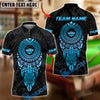 BlueJose Billiards 8 Ball Sport Aztec Mandala Pattern Personalized Name, Team Name Unisex Shirt (4 Colors)