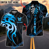 BlueJose Darts Sport Dragon Tribal Crown Personalized Name, Team Name Unisex Shirt (4 Colors)