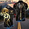 BlueJose Darts Sport Dragon Tribal Crown Personalized Name, Team Name Unisex Shirt (4 Colors)
