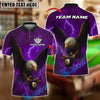 BlueJose Billiards Eagle Power 8-Ball Pool Personalized Name Shirt (4 Colors)