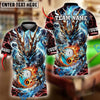 BlueJose Billiards Ball 8&9 Yin Yang Mystic Storm Dragon Personalized Name Shirt (4 Colors)