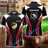 BlueJose Billiards Yin And Yang Ball 89 Prestige Personalized Name Shirt (4 Colors)